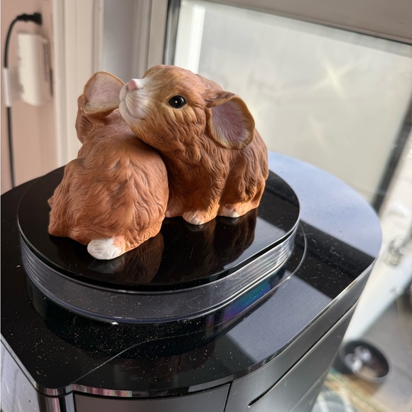 Ceramic Brown Rabbit Figurines - Picture 2 of 10